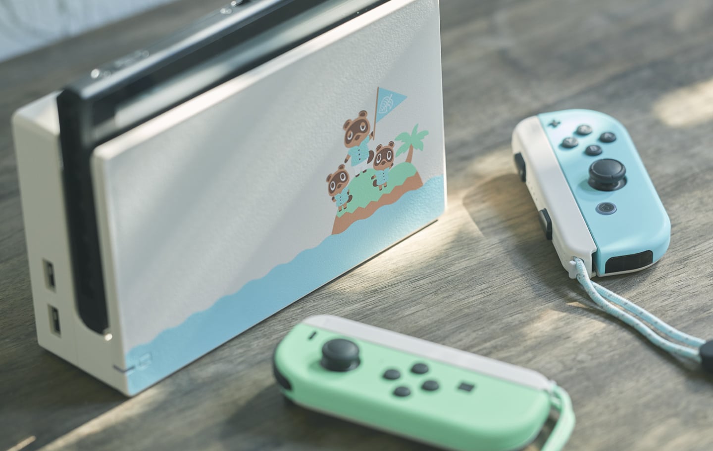 ニンテンドースイッチ ジョイコン あつまれどうぶつの森 限定カラー おまけ付き - テレビゲーム