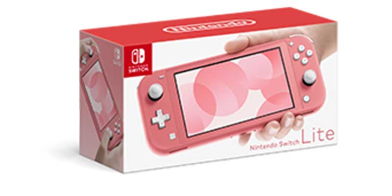 新色ピンク！「Nintendo Switch Lite コーラル」3月20日発売！予約開始 