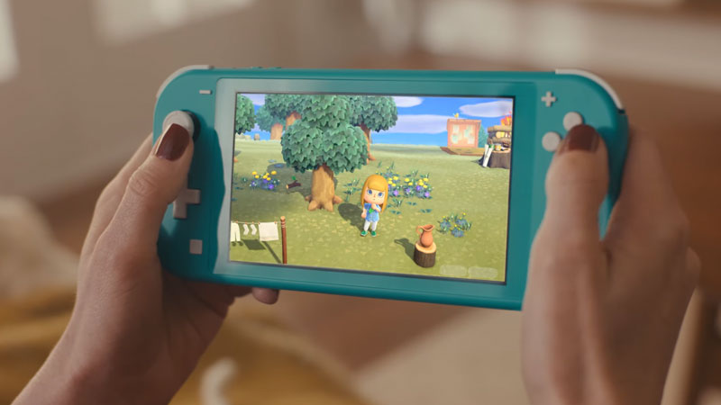 Nintendo switch lite と あつまれどうぶつの森ソフト www